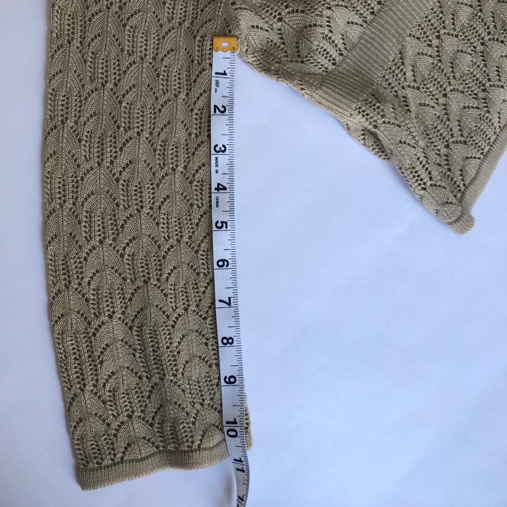NOTATIONS petite M cream sweater - Picture 6 of 9